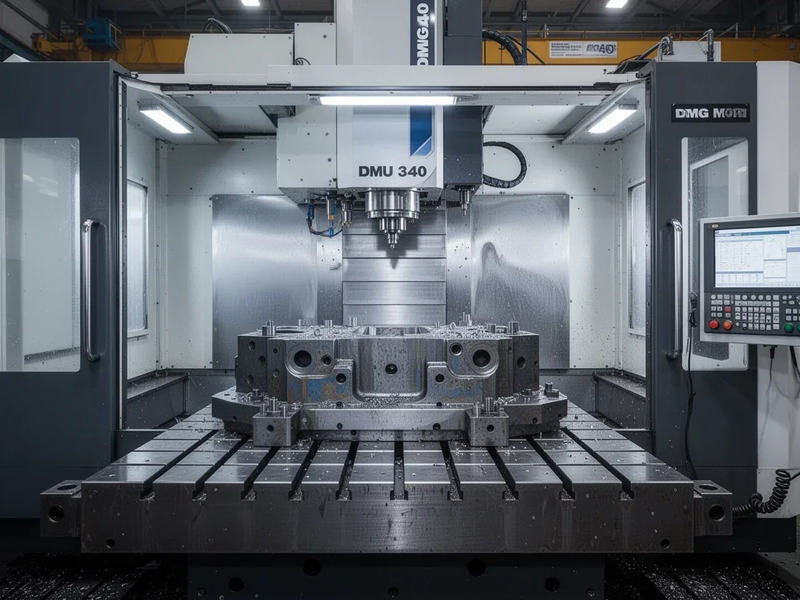 DMG Mori: DMU 340 für 30-Tonnen-Werkstücke - Foto: über boerse-global.de
