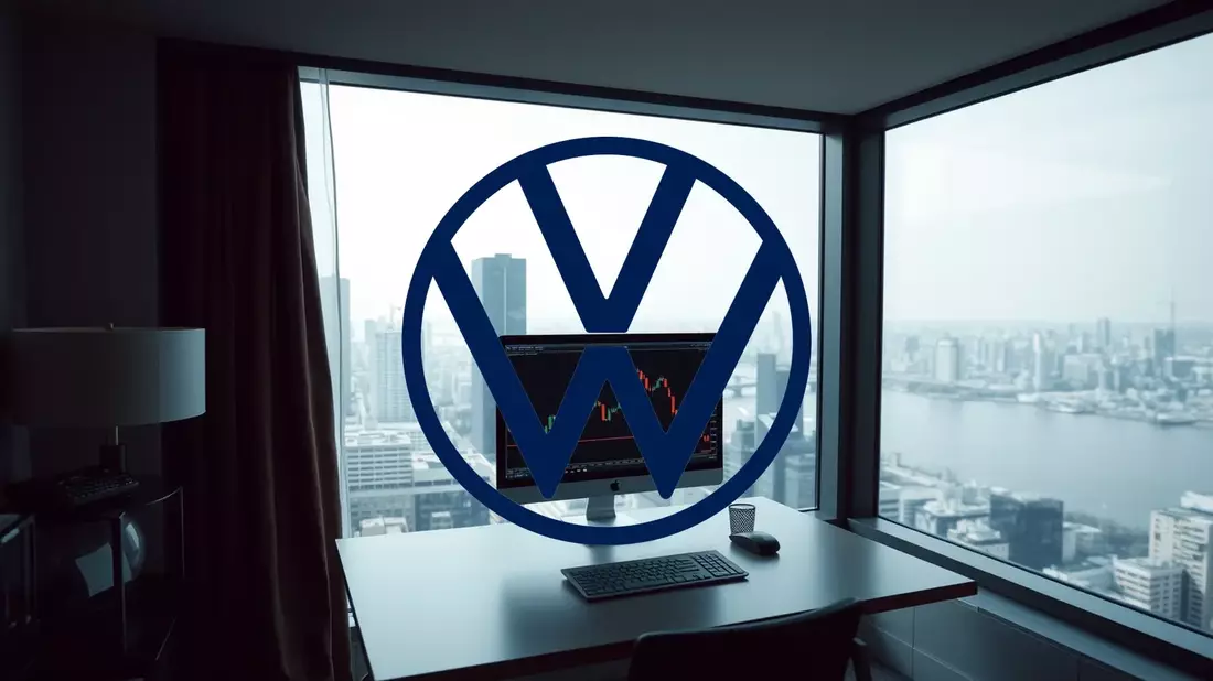 Volkswagen’s Twin Gamble: A New Model Every Fortnight and a Bid to Sell Power Back to the Grid Illustration mit AI erstellt übermittelt durch boerse-global.de