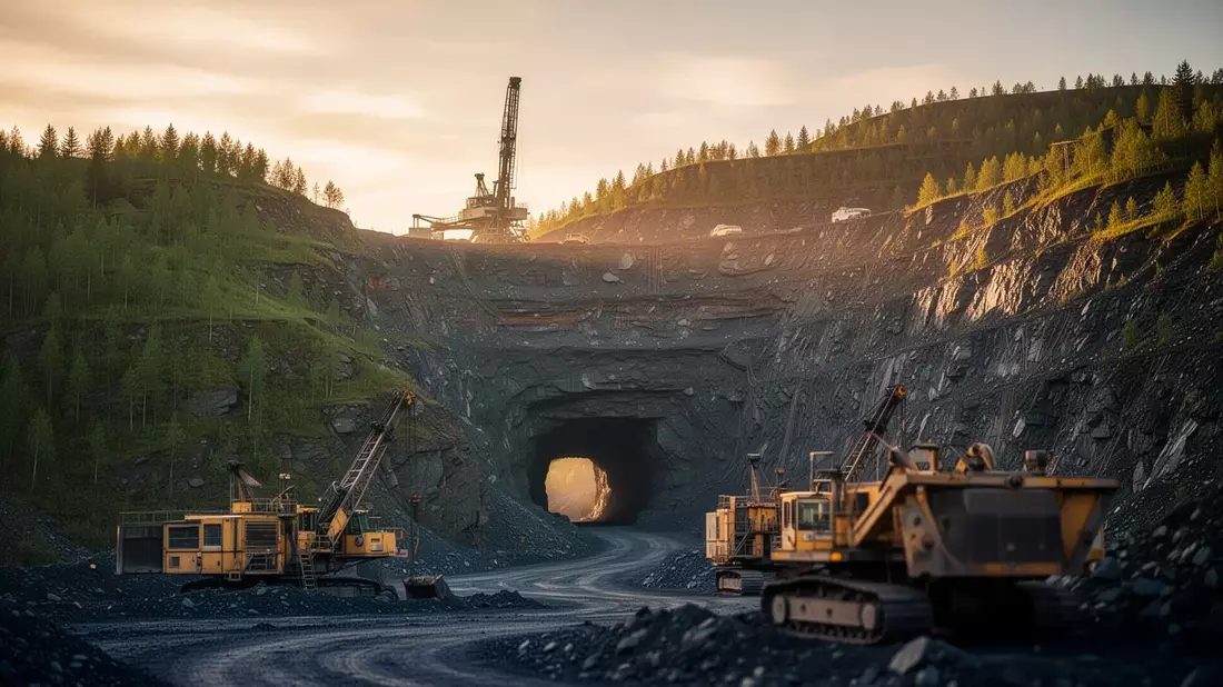 Medaro Mining: Bäckegruvan-Erwerb in Schweden Illustration mit AI erstellt übermittelt durch boerse-global.de