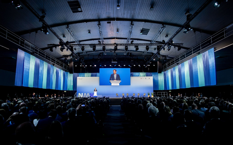 Die Nationale Maritime Konferenz ist das wichtigste Treffen der Wirtschaftsbranche.  - Foto: Hauke-Christian Dittrich/dpa