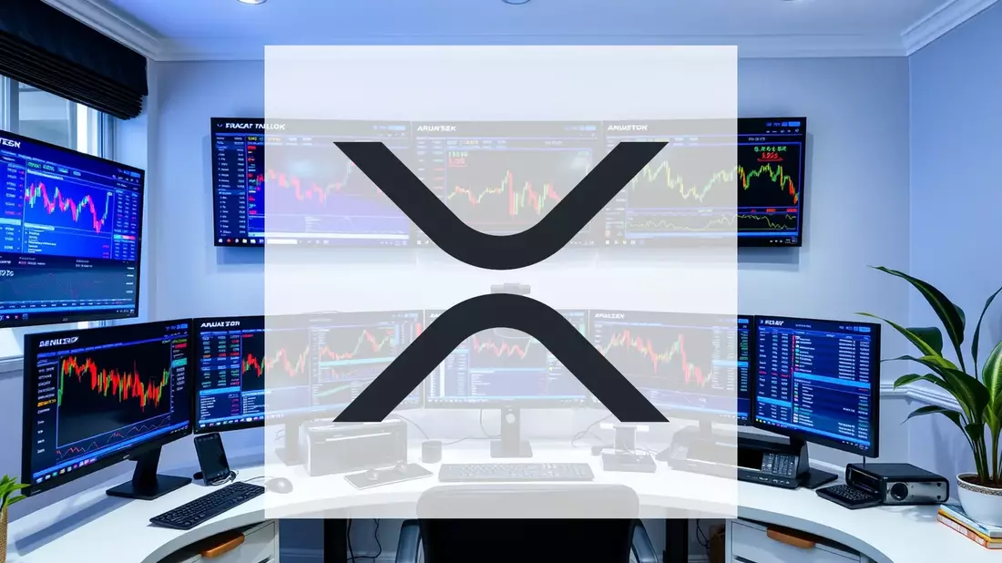 XRP: 82 Millones en ETFs y un Stablecoin que Despega, pero el Precio Sigue en Terreno Hostil Illustration mit AI erstellt übermittelt durch boerse-global.de