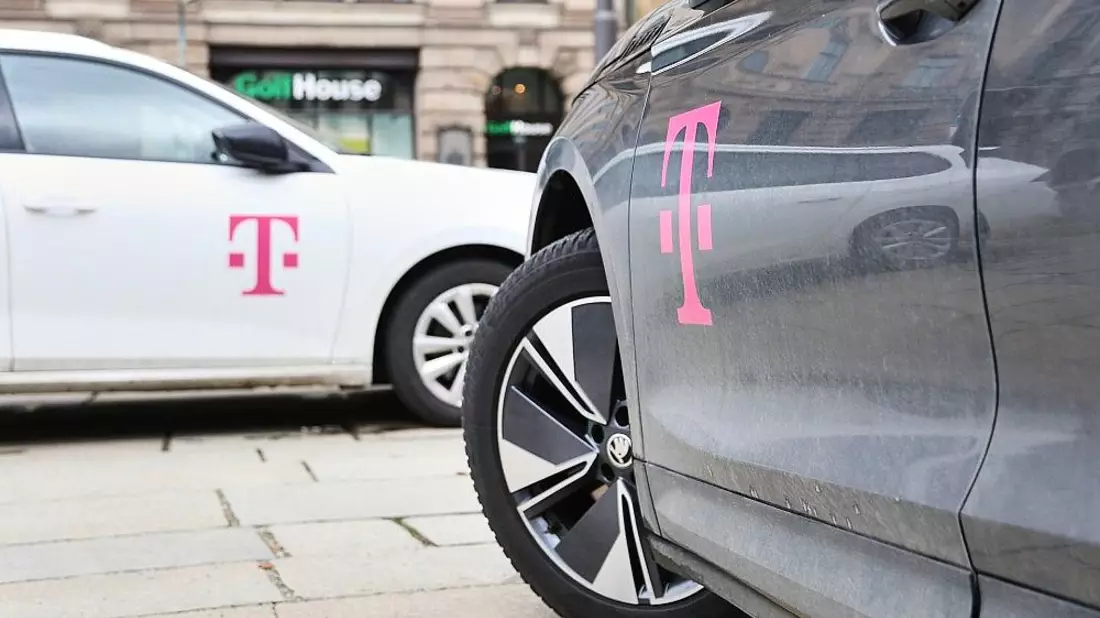 Telekom-Fahrzeuge (Archiv) - Bild: via dts Nachrichtenagentur