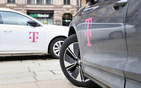 Telekom-Fahrzeuge (Archiv) - Foto: via dts Nachrichtenagentur