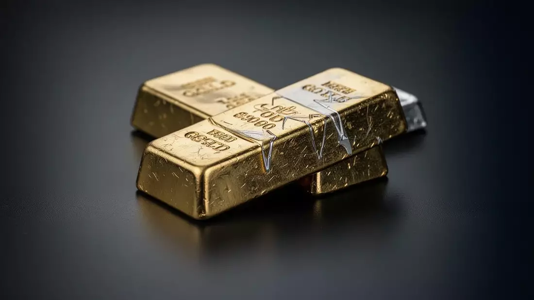 Goldpreis LBMA: 0,99% Minus auf $4.548,55 - Bild: über boerse-global.de