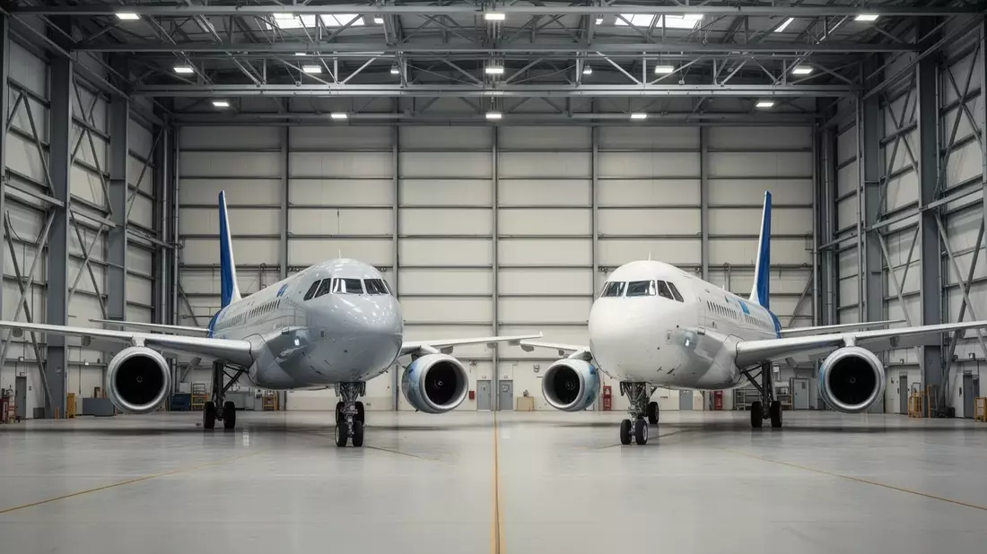 Airbus Aktie: Hinter Boeing zurückgefallen - Bild: über boerse-global.de