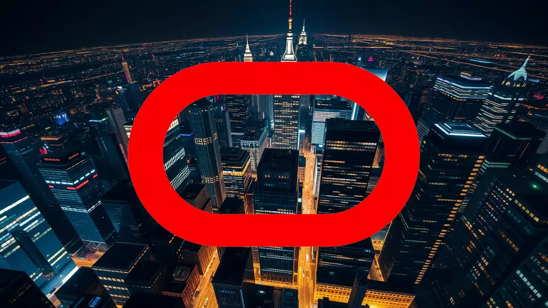 Oracle’s Twin Tightropes: A $165 Billion Data Center Bet and a $553 Billion OpenAI Dependency Illustration mit AI erstellt übermittelt durch boerse-global.de