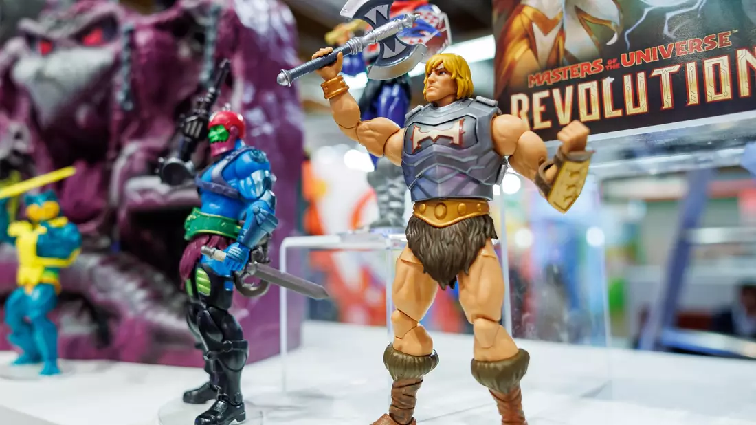 Die Figur He-Man wurde in den 1980er Jahren geschaffen. (Archivbild)  - Bild: Daniel Karmann/dpa