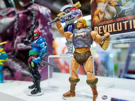 Die Figur He-Man wurde in den 1980er Jahren geschaffen. (Archivbild)  - Foto: Daniel Karmann/dpa