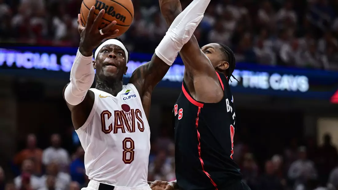 Dennis Schröder hatte einen starken Abend für Cleveland. - Bild: David Dermer/AP/dpa