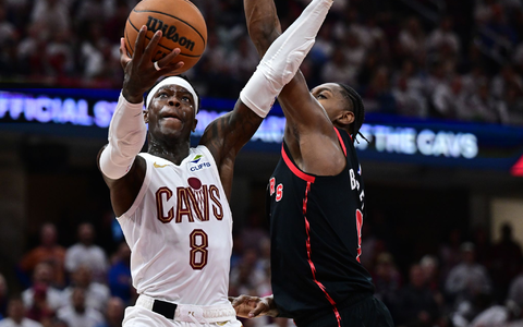 Dennis Schröder hatte einen starken Abend für Cleveland. - Foto: David Dermer/AP/dpa