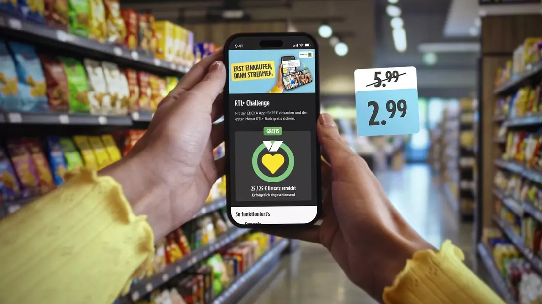 Neue strategische Kooperation: EDEKA und RTL Deutschland starten gemeinsame Streaming-Partnerschaft - Bild: presseportal.de