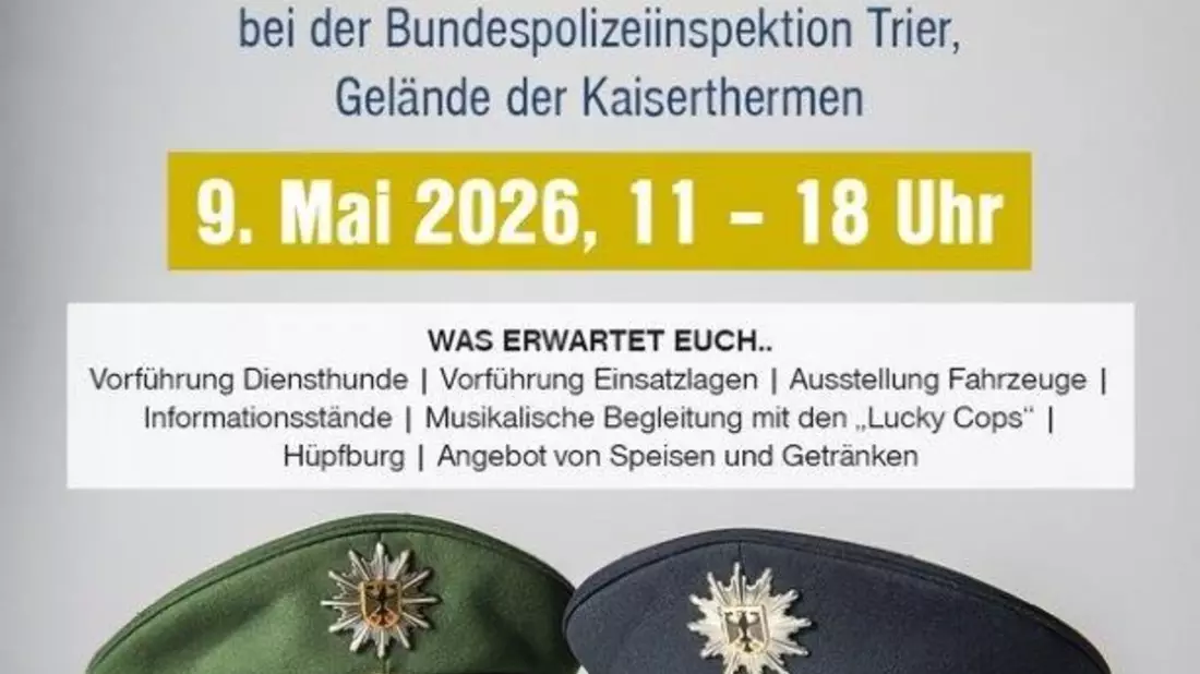 BPOL-TR: Tag der offenen Tür der Bundespolizei Trier - Bild: presseportal.de