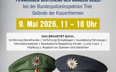 BPOL-TR: Tag der offenen Tür der Bundespolizei Trier - Foto: presseportal.de
