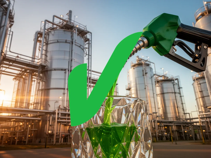 Verbio: Biodiesel erstmals günstiger als fossiler Diesel - Foto: über boerse-global.de