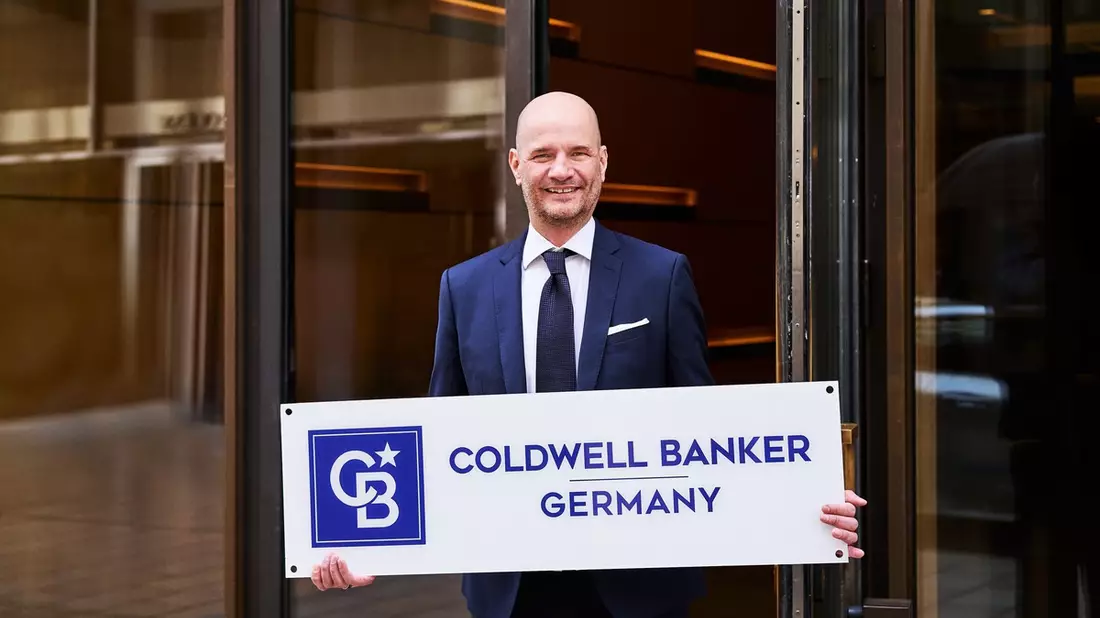 Florian Freytag-Gross bringt die internationale Immobilien-Marke Coldwell Banker nach Deutschland - Bild: presseportal.de
