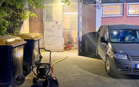 FW Mettmann: Brand in einem Geschäftshaus - Foto: presseportal.de