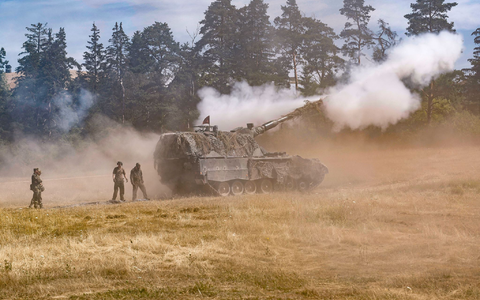 In Grafenwöhr betreiben die USA den größten Truppenübungsplatz außerhalb des Landes. (Archivbild) - Foto: Daniel Löb/dpa