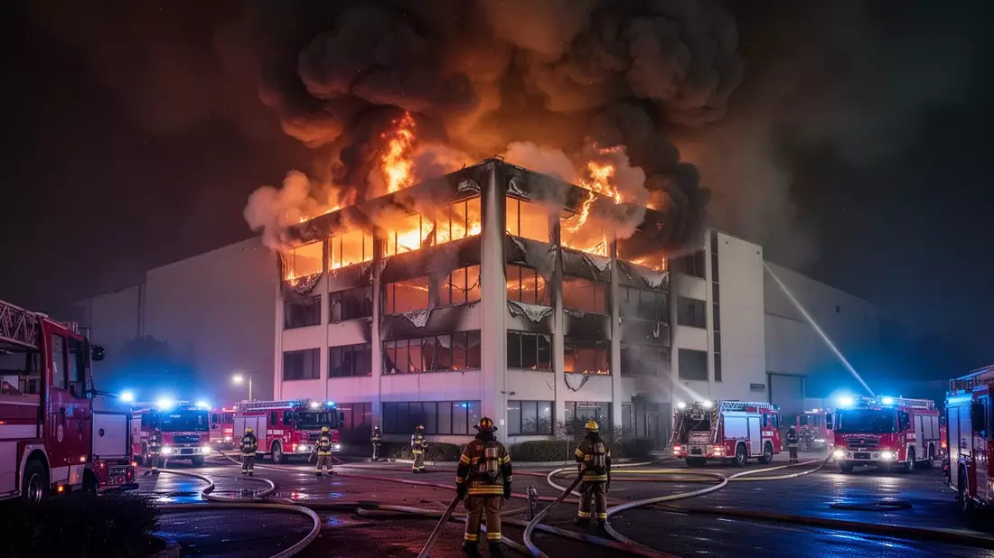 Großbrände und Chemie-Unfälle: Serie von Industrie-Einsätzen hält Feuerwehren in Atem - Bild: über boerse-global.de