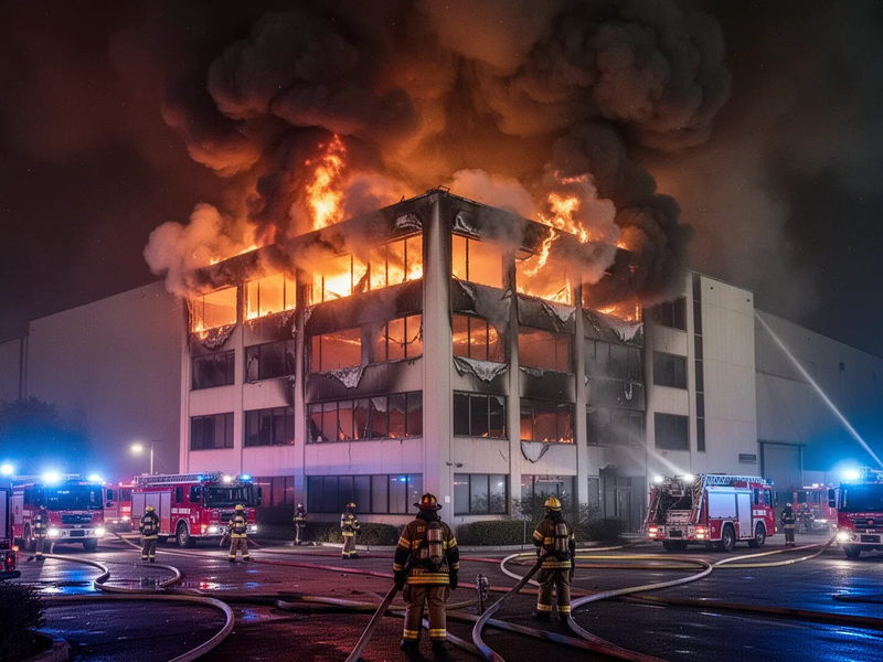 Großbrände und Chemie-Unfälle: Serie von Industrie-Einsätzen hält Feuerwehren in Atem - Foto: über boerse-global.de