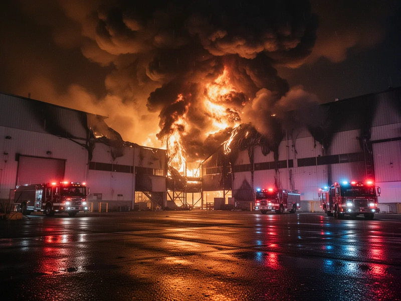Großbrände und Chemieunfälle: Deutschland erlebt eine Woche der Industrieunfälle - Foto: über boerse-global.de
