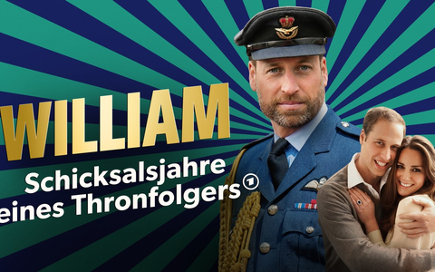 William - Schicksalsjahre eines Thronfolgers | Dreiteilige Dokuserie ab 29. Mai in der ARD Mediathek | Am 1. Juni um 20:15 Uhr als einstündige Fassung im Ersten - Foto: presseportal.de
