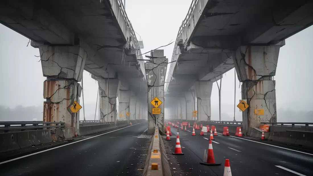 A4 bei Köln: Eifeltor-Brücke für Schwerlast gesperrt - Bild: über boerse-global.de
