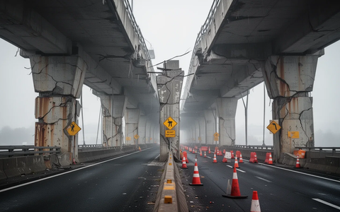 A4 bei Köln: Eifeltor-Brücke für Schwerlast gesperrt - Foto: über boerse-global.de