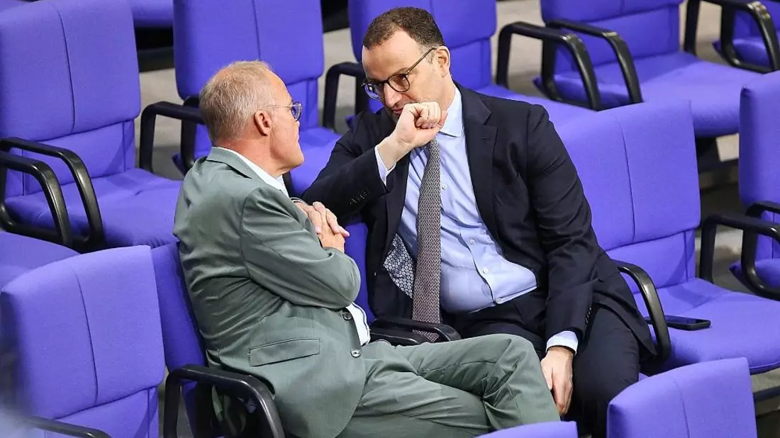 Matthias Miersch und Jens Spahn (Archiv) - Bild: via dts Nachrichtenagentur