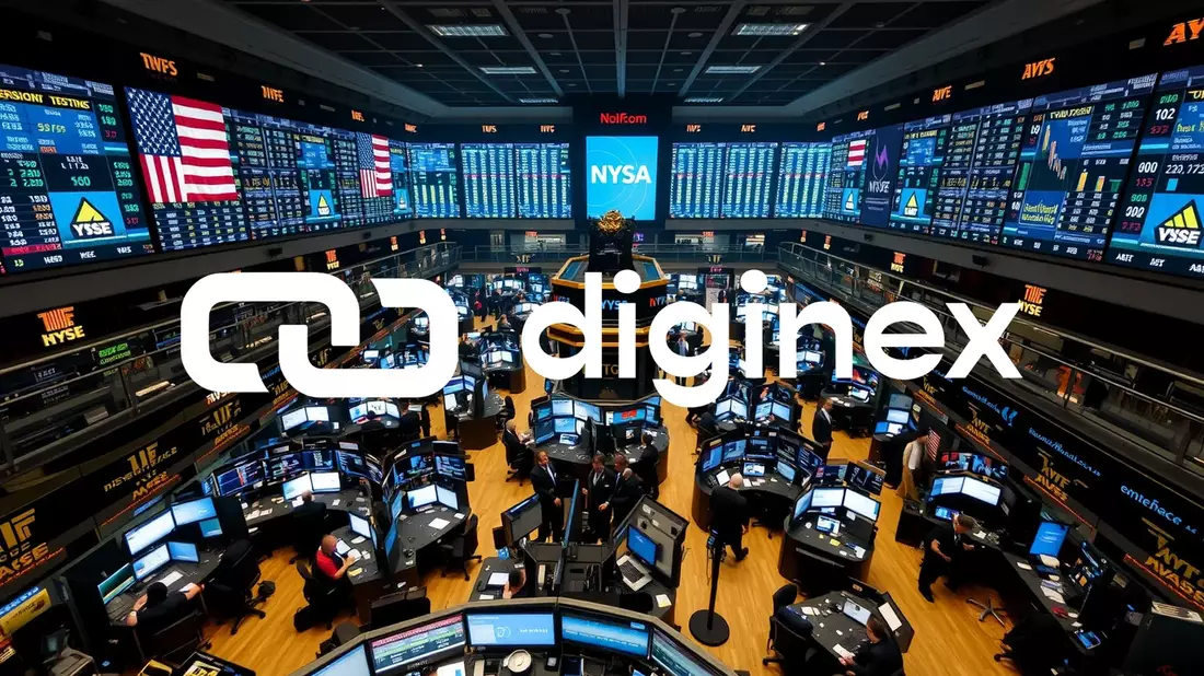 Diginex’s Stock Sinks to $0.45 After Reverse Split as $1.5 Billion AI Takeover Nears Completion Illustration mit AI erstellt übermittelt durch boerse-global.de