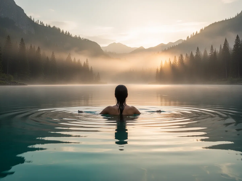 Wildschwimmen: Kaltes Wasser als Therapie gegen Depression - Foto: über boerse-global.de