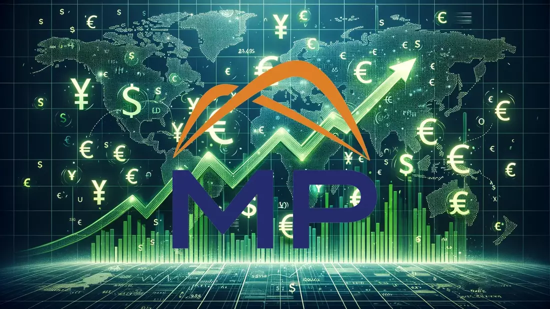 MP Materials: El blindaje de Washington choca con las ventas internas Illustration mit AI erstellt übermittelt durch boerse-global.de