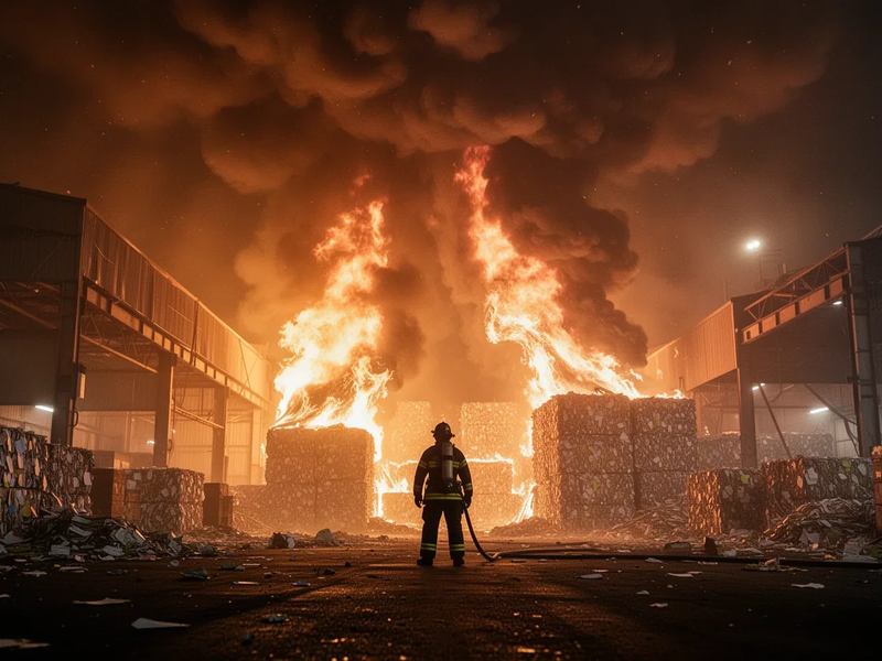 GroĂbrĂ€nde in NRW: Feuerwehr im Dauereinsatz - Foto: ĂŒber boerse-global.de