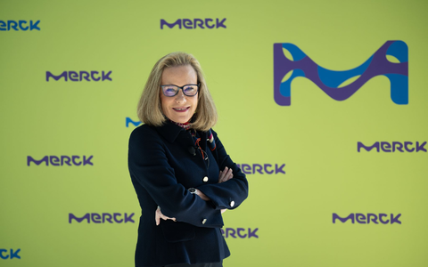 Die bisherige Merck-Chefin Belén Garijo wechselte zum Pharmakonzern Sanofi. (Archivbild) - Foto: Arne Dedert/dpa