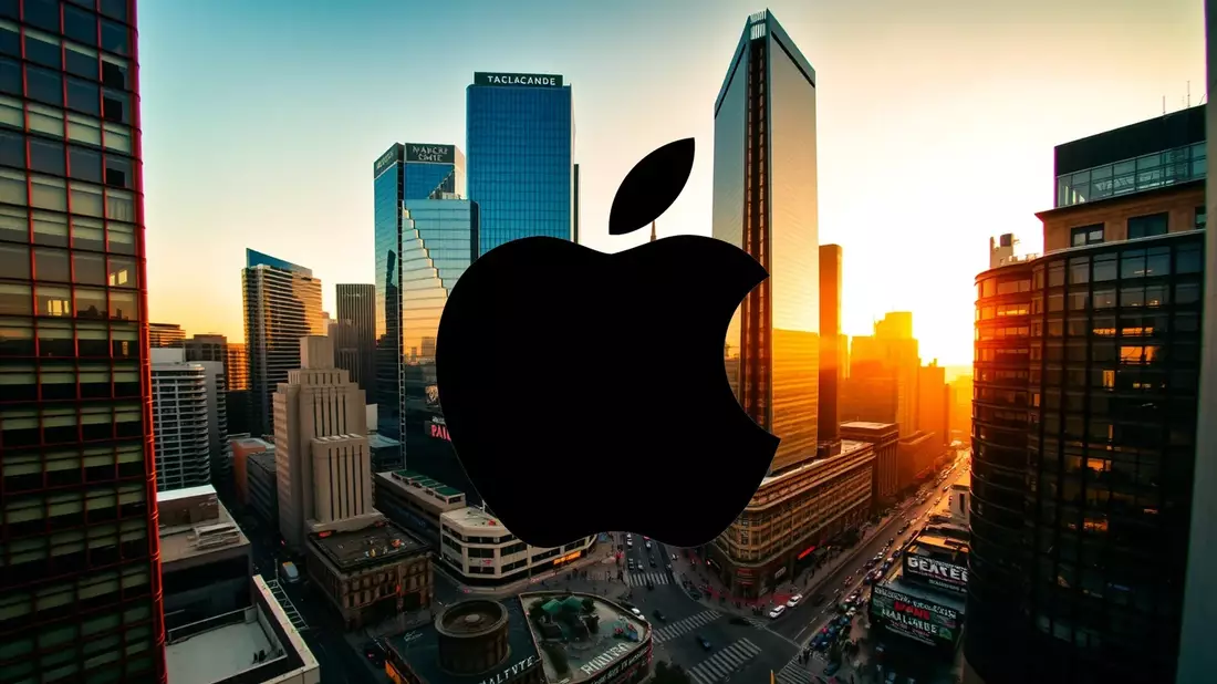 Apple marca un antes y un después: récord trimestral, 100.000 millones en recompra y el adiós de Tim Cook Illustration mit AI erstellt übermittelt durch boerse-global.de