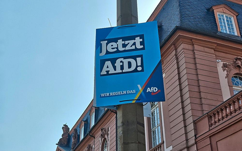 AfD-Plakat (Archiv) - Foto: via dts Nachrichtenagentur