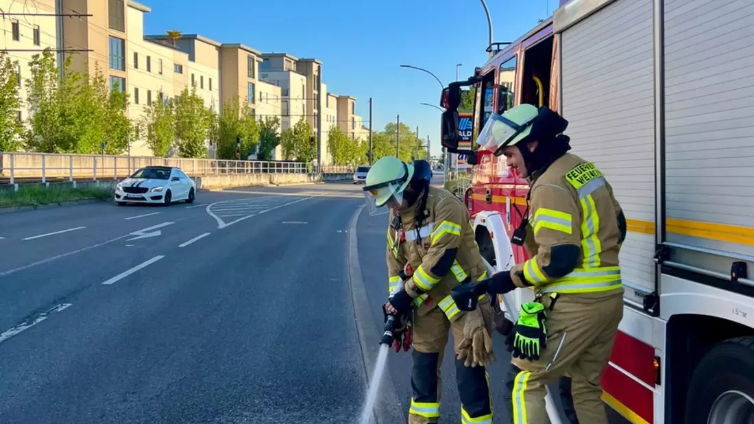 FW Weinheim: Weinheimer Feuerwehr arbeitet mehrere Einsätze innerhalb von 24 Stunden routiniert ab - Bild: presseportal.de