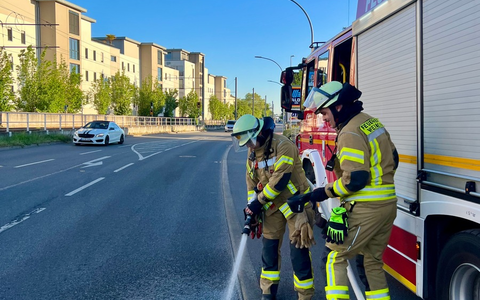 FW Weinheim: Weinheimer Feuerwehr arbeitet mehrere Einsätze innerhalb von 24 Stunden routiniert ab - Foto: presseportal.de