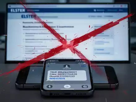 ELSTER-Betrug: Neue Welle professioneller Phishing-Angriffe rollt auf Deutschland zu - Foto: über boerse-global.de