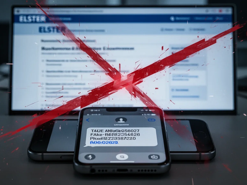 ELSTER-Betrug: Neue Welle professioneller Phishing-Angriffe rollt auf Deutschland zu - Foto: über boerse-global.de