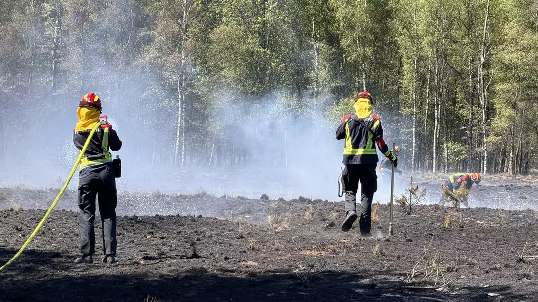 FW-BN: 1. Folgemeldung: EU-Waldbrandmodul in den Niederlanden eingesetzt. - Bild: presseportal.de