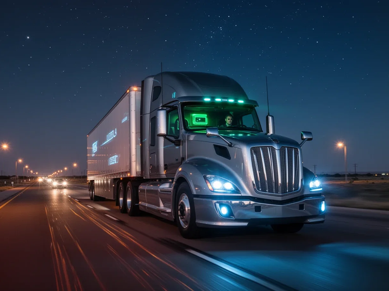 Bot Auto schickt ersten führerlosen Lkw auf US-Highway - Foto: über boerse-global.de