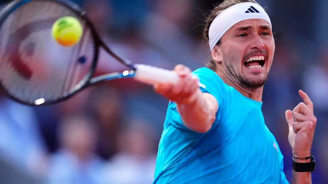 Alexander Zverev hat in Madrid das Finale erreicht. - Bild: Manu Fernandez/AP/dpa