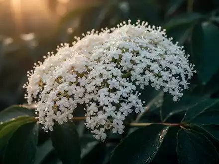 Holunderblüten: EMA bestätigt traditionelle Anwendung bei Erkältungen - Foto: über boerse-global.de