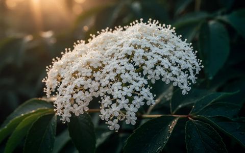 Holunderblüten: EMA bestätigt traditionelle Anwendung bei Erkältungen - Foto: über boerse-global.de