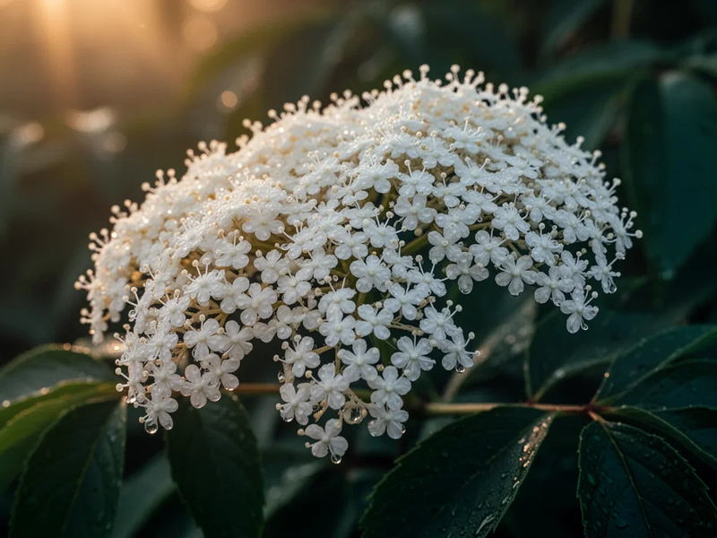 Holunderblüten: EMA bestätigt traditionelle Anwendung bei Erkältungen - Foto: über boerse-global.de