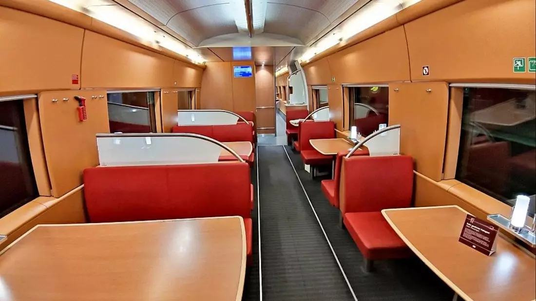 Zugrestaurant (Archiv) - Bild: via dts Nachrichtenagentur