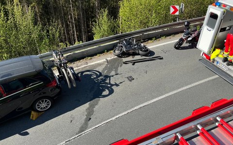 FW-PL: Schwerer Verkehrsunfall auf Allendorfer Straße - Foto: presseportal.de