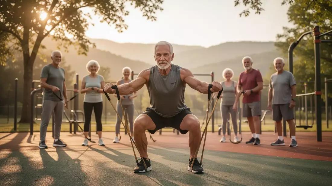 Bewegung im Alter: Krafttraining wird zum Gesundheits-Trend 2026 - Bild: über boerse-global.de