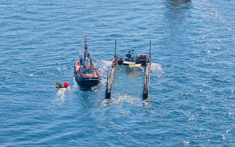 Der Konvoi befand sich am Morgen etwa 70 Kilometer von Skagen entfernt im Skagerak. - Foto: News5 / Sebastian Peters/NEWS5/dpa