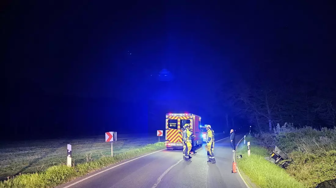 FW Hünxe: Verkehrsunfall mit Quad - Eine schwerverletzte Person - Bild: presseportal.de